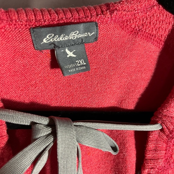 Eddie Bauer zip front hoodie - 2X - Picture 2 of 3